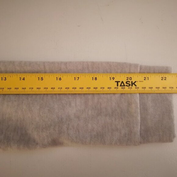 George Ladies Size Medium Light Grey Lightweight Fleece Sleep Top - Picture 6 of 7